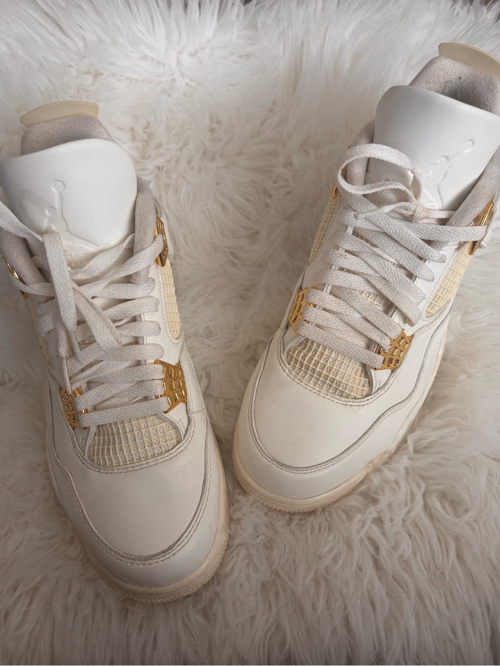 Women’s Jordan 4’s “Metallic Gold”